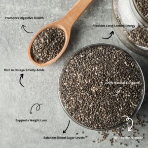 Organic Chia Seeds (100% Imported)