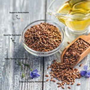 Organic Flax Seeds (100% Imported)